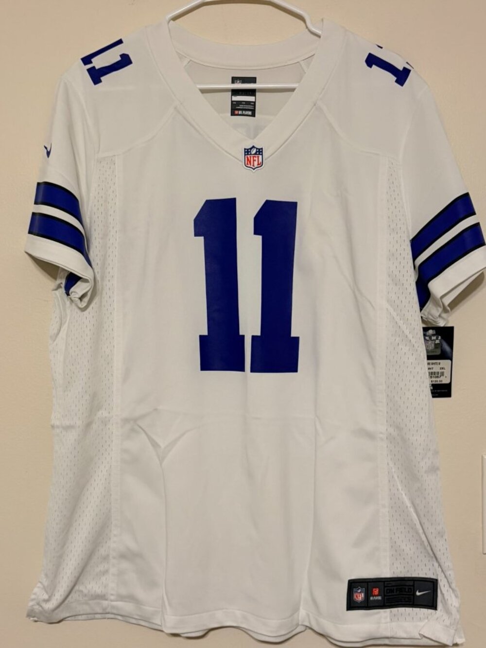 New NWT Nike Dallas Cowboys On-Field Micah Parsons #11 White Jersey Women's XXL